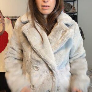 MOMS BEAUTIFUL GREY JACKET FUR
